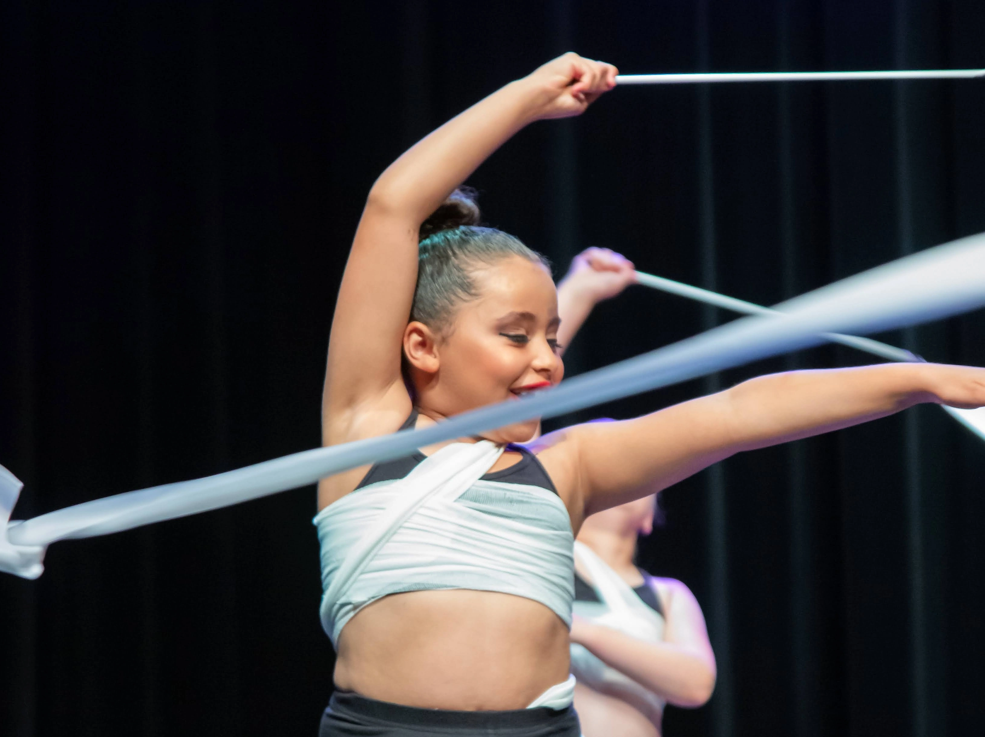 Jeunes gymnastes en Gymnastique Rythmique