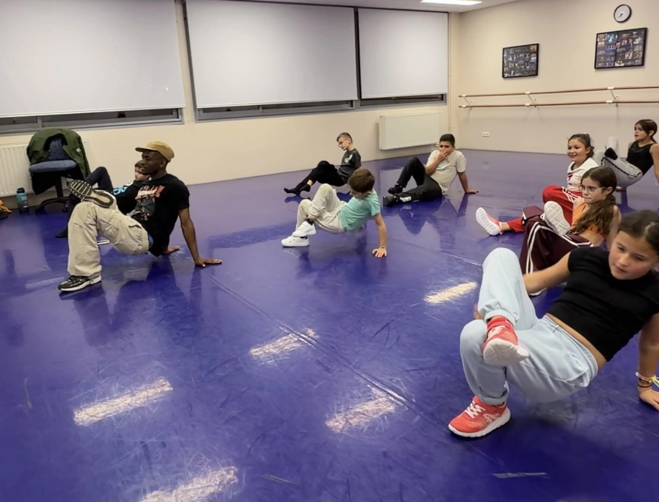 Jeunes danseurs de Hip-Hop