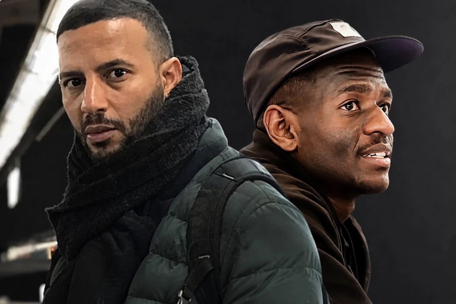Hafed LEDRA et Kassime BACAR, professeurs de Hip-Hop
