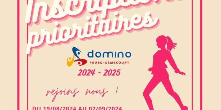 Inscriptions prioritaires 2024 – 2025 : C’est parti !