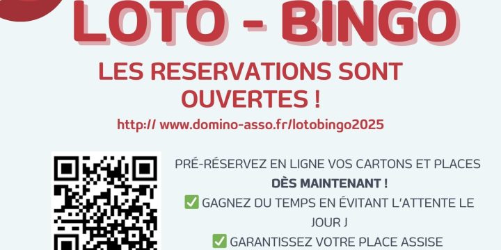 LOTO de printemps : les réservations sont ouvertes !