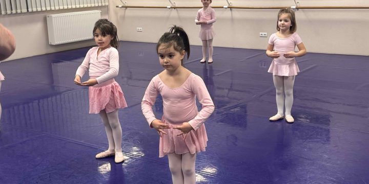 Nos petites de danse classique en action