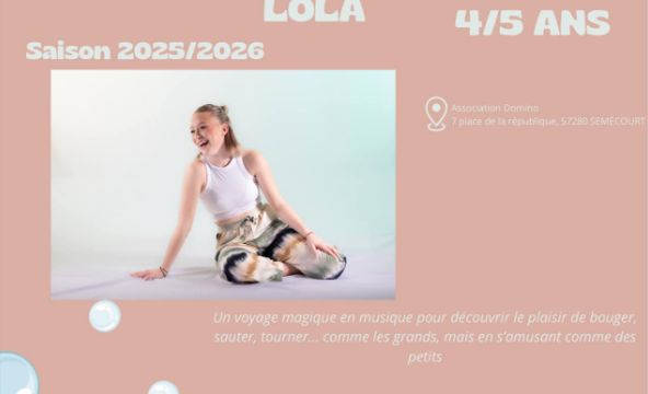 Nouveau cours d’Éveil à la Danse pour les 4/5 ans
